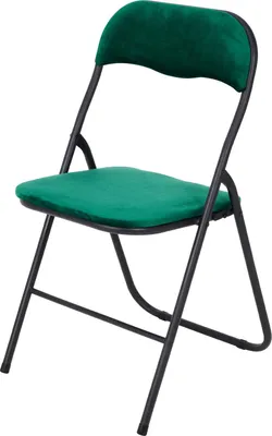 Produktbild von Infinity Goods Klappstuhl – Faltstuhl – Samt – Esszimmerstuhl – Klappstuhl – 43 x 47 x 80 cm – Stuhl