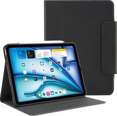 Produktbild von Pipetto Origami No5 Rotierende Folio Hülle iPad Air 11 (M2/M3) & iPad Air 10.9 – Sicherer Magnetverschluss – Einstellbare Positionen – Abwischbares Material – Apple Pencil Kompatibilität