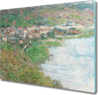 Produktbild von Coloray Hackbrett Kochplattenabdeckung Herdabdeckplatte 60x52 cm Schneidebrett Küchenbrett - Ansicht von Vetheuil Monet