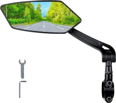 Image de Rétroviseur anti-explosion réglable pour e-bike - Rétroviseur universel pour vélo