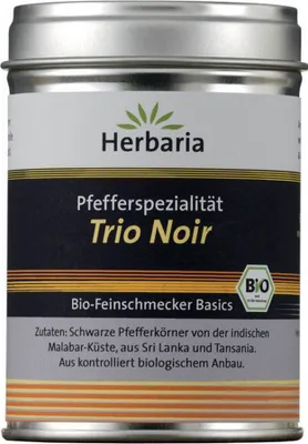 Image de Poivre fin- Trio Noir 75g