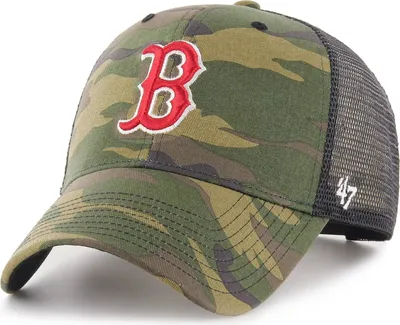 Produktbild von 47 Brand Trucker Cap - BRANSON Boston Red Sox wood camo
