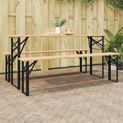 Produktbild von “2026 Moderne“Bier Tischbein 2 pcs Schwarz 39 x 3 x 75cm - Tischbeine Designermöbel 5998385
