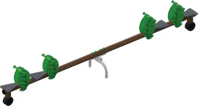 Produktbild von Balancierwippe Spielgerät Klettergerät Hüpfgerät Balancebank Kinderbalancierer