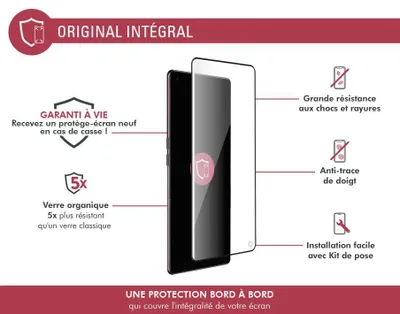 Zdjęcie produktu dla Force Glass, folia organiczna 3D, oryginalny Oppo Find X5, przezroczysty