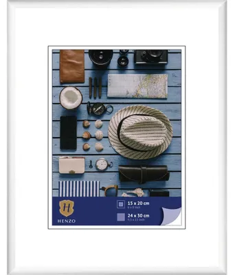 Zdjęcie produktu dla Ramka z tworzywa sztucznego Henzo Napoli 24x30 cm, biała