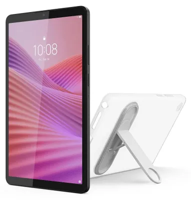 Productafbeelding van Lenovo Tab One tablet, 4 GB RAM, 128 GB opslag, WiFi, met beschermhoes - grijs