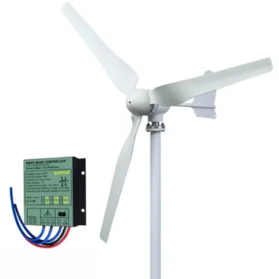Obrázok produktu pre Veterná turbína, výroba energie 15kwh/deň, dodávaná bez D-share, s bezplatným regulátorom, 4000W, 12V