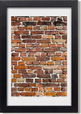 Produktbild von Bild 20x30 MDF-Rahmen, Wandkunst Backsteinmauer