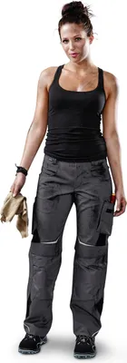 Produktbild von Damenhose PULSSCHLAG 2124 Gr.38 anthrazit/schwarz KÜBLER