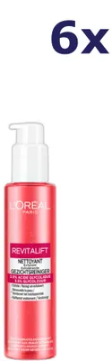 Produktbild von 6x L'Oreal Skin Revitalift Gezichtsreiniger Glycozuur 3.5%