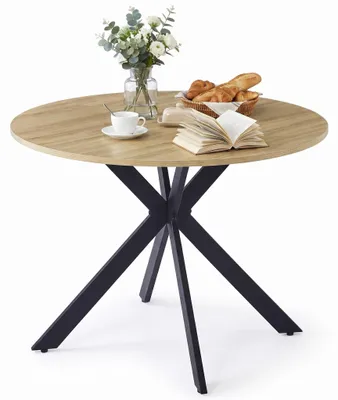 Immagine prodotto di Tavolo rotondo in legno, diametro 100 cm, per 4-6 persone