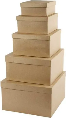 Produktbild von Hutschachtel-Set, 5Stck.