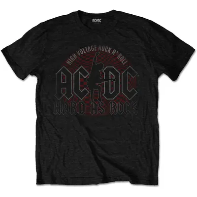 Produktbild von AC/DC Hard As Rock Black S T-Shirt