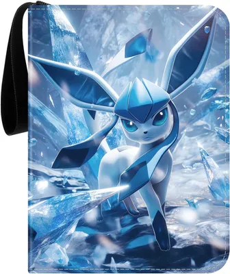 Produktbild von Pokémon Sammelkarten Album, Karten Sammelalbum, 50 Seiten 400 Sammelalbum Karten Kapazität, Tragbarer Wasserdichter Sammelalbum, Mit Reißverschluss