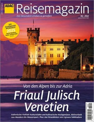 Obrázek produktu pro ADAC Reisemagazin mit Titelthema Friaul-Julisch-Venetien