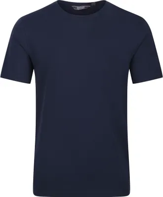 Image de Regatta - T-shirt « Tait », léger pour hommes - Actif RG4902 (M) (bleu marine)