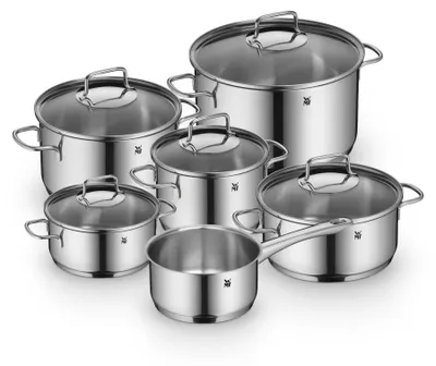 Produktbild von WMF Astoria 07801660, Edelstahl, Edelstahl, Edelstahl, Glas, 250 °C, Deutschland