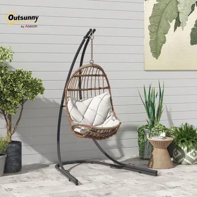Image de Structure pour fauteuil suspendu - Support pour hamac - Balançoire suspendue - Support pour hamac - Structure pour fauteuil suspendu