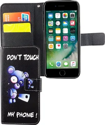 Produktbild von Handyhülle Tasche für Handy Apple iPhone 6 / 6s Bär mit Beil