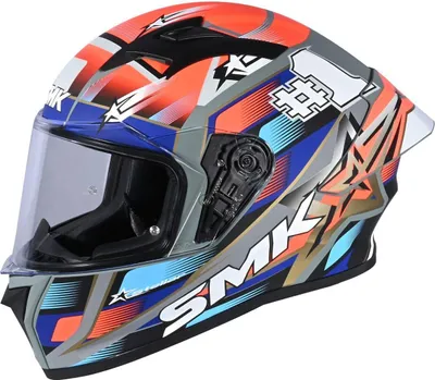 Immagine prodotto di Casco SMK Stellar Uno Sport, rosso/blu, L (61)