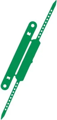 Produktbild von Heftstreifen + Deckschiene VE=100 Stück grün