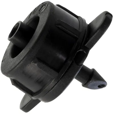 Tropfbewässerungsset 10 Tropfer 2 l/h schwarz Kunststoff