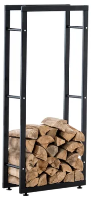 Obrázek produktu pro Stojan na dřevo Keri V2 25x60x125, černá