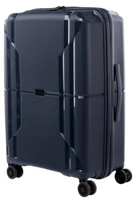Image de Iguana - Valise « Sydney », logo PP15514 (60 L) (bleu marine foncé)