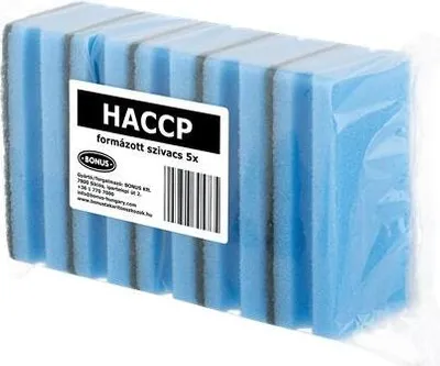 Produktbild von Spülschwamm, blau, geformt, extra groß, 5 Stück, BONUS B758