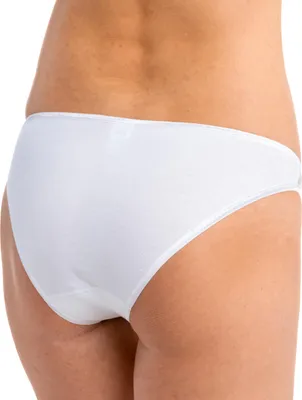 Produktbild von HERMKO 503270 Damen Mini Slip mit schöner seitlicher Spitze, Farbe:weiß, Größe:44/46 (L)