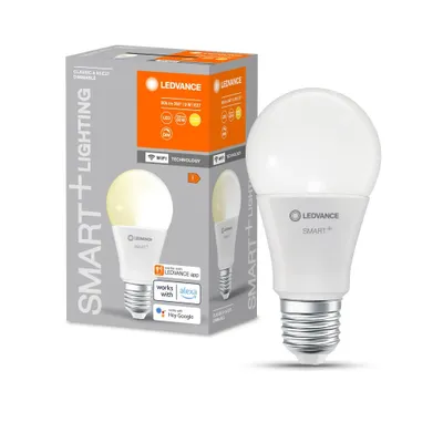 Productafbeelding van Ledvance LED Smart+ Birne A60 9W = 60W E27 matt 806lm warmweiß 2700K Dimmbar App Google Alexa WiFi