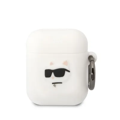Obrázek produktu pro Karl Lagerfeld Silikonov pouzdro NFT Choupette Head 3D - AirPods 1/2 generace (bl)