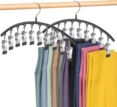 Produktbild von Famanu Leggings-Organizer Set 2er mit 10 Clips und Metall-Hänger