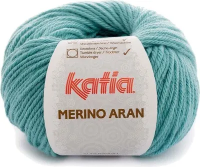 Obrázek produktu pro Katia Merino Aran 86 Water Blue Pletací příze