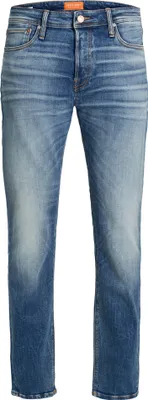 Produktbild von Jack & Jones 12168290, Blau, Jeans, Baumwolle, Elasthan, Nicht bleichen, Nicht im Wäschetrockner trocknen, Nicht chemisch reinigen