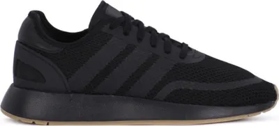 A black Adidas N-5923 sneaker is shown from the side against a white background.