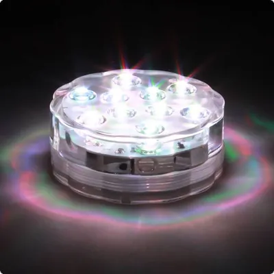 Produktbild von Batteriebetriebendes wasserdichtes LED-Stimmungslicht mit Fernbedienung LED-Dekobeleuchtung Multicolor Dekoleuchte Party