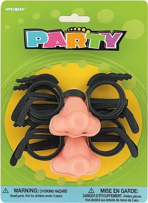 Produktbild von Favours Brille&Nase 4Stk.