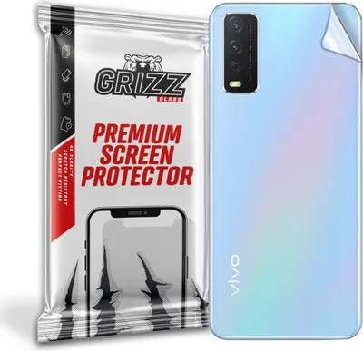 Produktbild von Folie auf der Rückseite GrizzGlass SatinSkin für Vivo Y11s