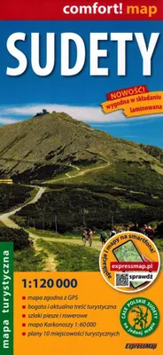 Immagine prodotto di Mappa turistica laminata dei Monti Sudety 1:120 000