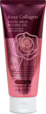 Produktbild von ORJENA Rosen-Kollagen-Gesichtspeeling-Gel 180 ml