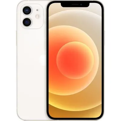 Produktbild von Apple iPhone 12 , 15,5 cm (6.1"), 2532 x 1170 Pixel, 64 GB, 12 MP, iOS 14, Weiß