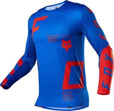 Produktbild von FOX Flexair RIGZ Motocross Jersey Farbe: Blau, Grösse: S