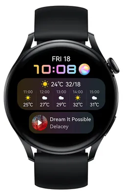 Produktbild von Huawei Watch 3-Active-Schwarz schwarz Bluetooth Active