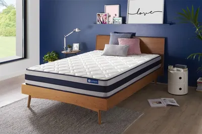Obrázek produktu pro Matrace Actiflex ergo 140x200 cm, jádro z taštičkových pružin a paměťové pěny, stupeň tuhosti 4, výška 24 cm, 5 komfortních zón