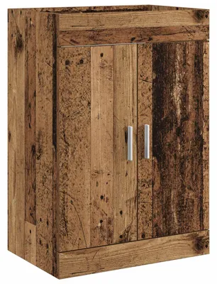 Obrázek produktu pro vidaXL Koupelnová skříňka z recyklovaného dřeva 56 x 37,5 x 81 cm Dřevotřísková deska