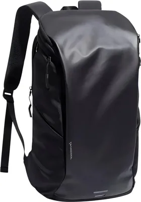 Produktbild von CarryQuest® - Laptopnacksack 17,3 Zoll Nylon wasserabweisend Schwarz