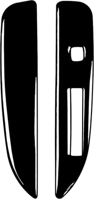 Productafbeelding van Decoratieve sticker voor Ford Mustang 2015-2020, voor de rechterkant (zwart)