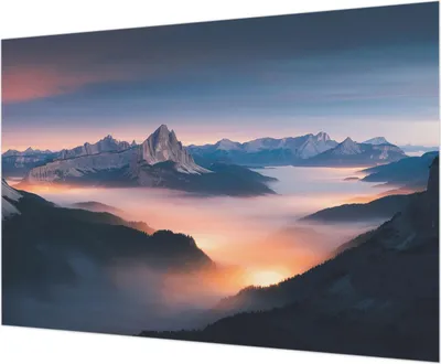 Zdjęcie produktu dla Tapeta ścienna – tapeta dekoracyjna do salonu – folia tapetowa do dekoracji ścian – 312 x 219 cm – Wschodzące słońce